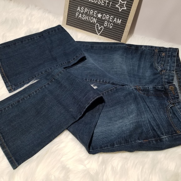 calvin klein curvy bootcut jeans